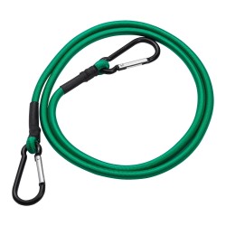 Kolmenkymmenen osan joustoremmisarja kahdeksan millimetriä polypropeenia ja kumia säänkestävä karabiinihakasilla