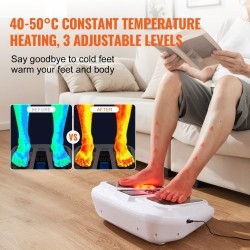 Sähköinen jalkojen verenkierron stimulaattori 3 lämpötilaa 25 tilaa 50 intensiteettiä