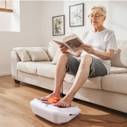 Sähköinen jalkojen verenkierron stimulaattori 3 lämpötilaa 25 tilaa 50 intensiteettiä