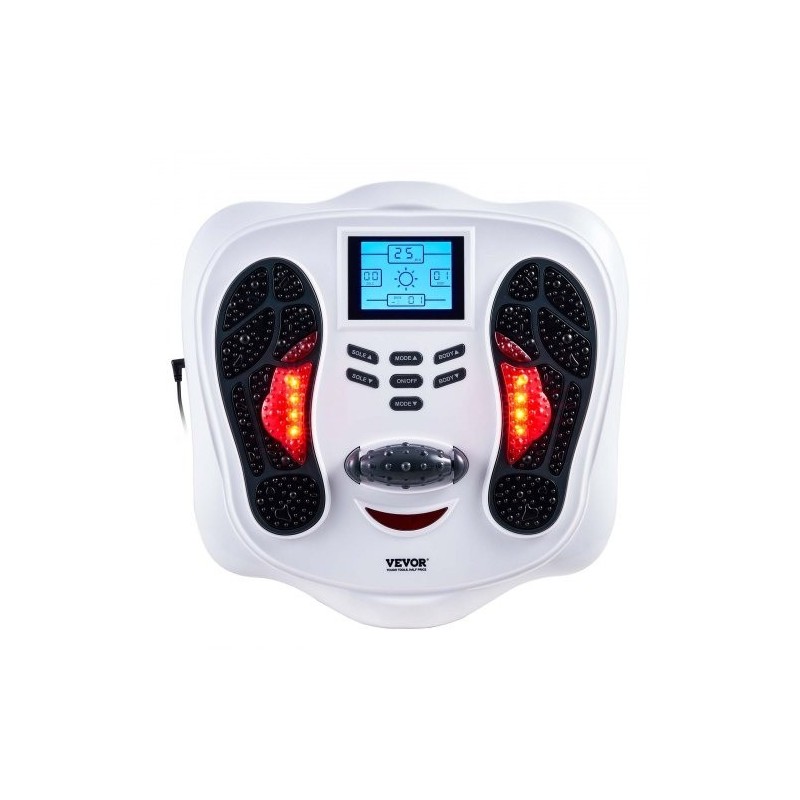 Jalkastimulaattori EMS ja TENS hierontarulla 25 tilaa 99 tasoa