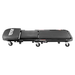 Taitettava mekaanikon makuualusta ja työjakkara hiiliteräsrunkoinen 1016 mm 204,1 kg