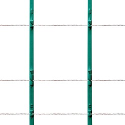 Sähköaidan polyjohto 800 m polyeteeni 9 metallisäiettä muovikela naudoille ja hevosille