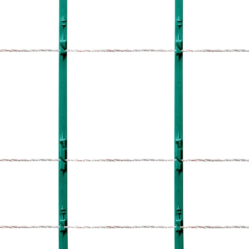 Sähköaidan polyjohto 800 m polyeteeni 9 metallisäiettä muovikela naudoille ja hevosille