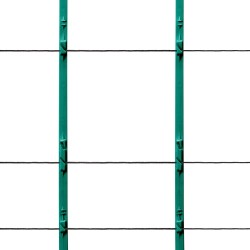 Sähköaitalanka polyesteriköysi 305 m halkaisija 6,35 mm 2 kuparisäiettä musta kotieläimille