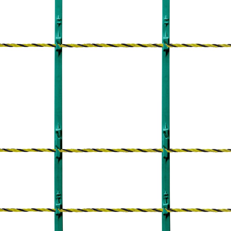 Sähköaitalanka 1026 m 1/8 tuuman 6 ruostumatonta säiettä muovikelalla