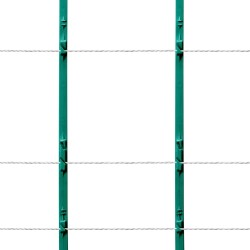 Sähköaitalanka polyneuloksesta kaksisataa metriä kuusi ruostumatonta teräslankasäiettä eläimille