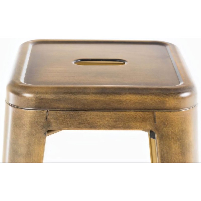 Pinottavat metalliset Joshua-baarijakkarat 4 kpl teolliseen tyyliin