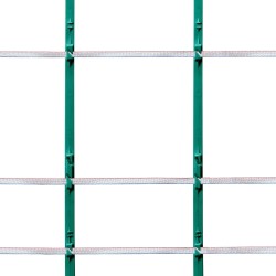 Sähköinen aitausnauha korkeatiheyspolyeteeni 500 metriä 19 millimetriä 6 ruostumatonta teräslankaa