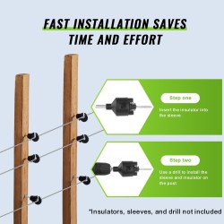 Sähköaidan alumiinilanka alumiiniseoksesta 1,6 millimetriä viisisataa metriä kelalla naudoille ja hevosille