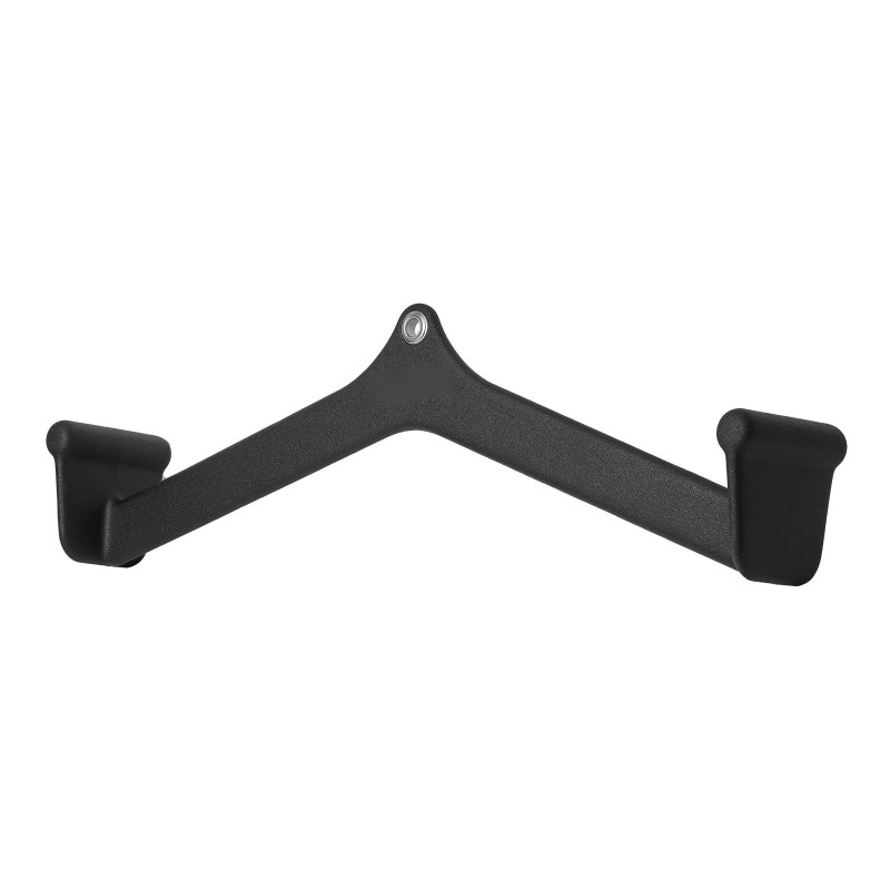 Lat-vetotanko täyttä terästä kaapelikoneisiin kumipäällysteisillä otepinnoilla 550 kg vetokuorma neljän tuuman karabiinihaka