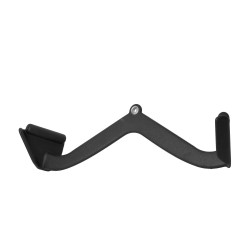 Lat-vetotanko kaapelikoneisiin kiinteä teräs kumipäällysteiset kahvat 550 kg