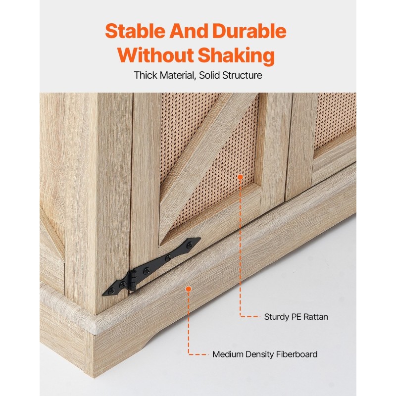 Suorakulmainen sohvapöytä PE-rottinki MDF-runko 2-kerroksinen säilytys pistorasialla