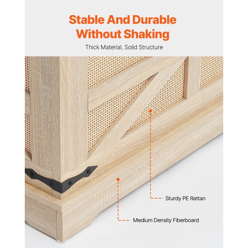Sohvapöytä suorakulmainen PE-rottinkinen MDF-kannella kaksitasoinen säilytystilalla 80 cm