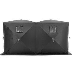 Kokoontaittuva jääkalastusteltta 300D Oxford kangas 6 8 henkilölle 70 neliöjalkaa nopeasti avautuva