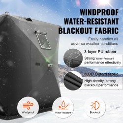 Pilkkiteltta 300D Oxford-kangas 1,8x1,8x2 m 3–4 hengelle
