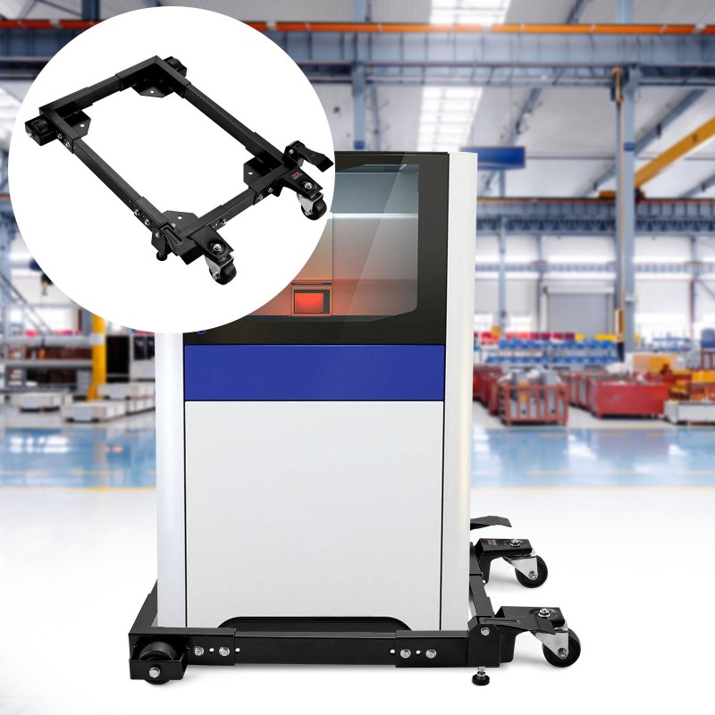 Säädettävä siirtoalusta Q235-hiiliteräs 680 kg kantavuus 457–673 x 609–801 mm