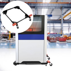 Säädettävä siirtoalusta Q235-hiiliteräs 226,8 kg kantavuus 304–914 mm