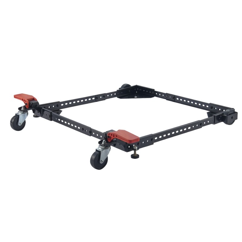 Säädettävä siirtoalusta Q235-hiiliteräs 226,8 kg kantavuus 304–914 mm