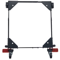 Säädettävä siirtoalusta Q235-hiiliteräs 226,8 kg kantavuus 304–914 mm