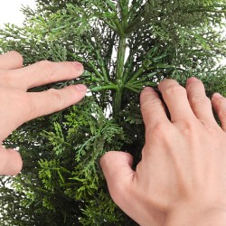 Tekokatajat 914 mm 2 kappaletta polyeteenilehdet rautarunko sementtipohja