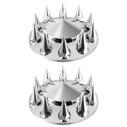 Etuakselin piikkimäinen vannekehä ja mutterinsuojat ABS 10 reikäisille vanteille