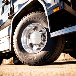 Puoliperävaunun vetoauton taka-akselin suojasarja ABS-muovi kirkashopea 10-reikäisille