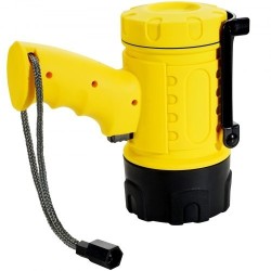 Ladattava käsivalaisin 1000000 lumenia IP67 10000 mAh 4 valaistustilaa irrotettavat värilinssit