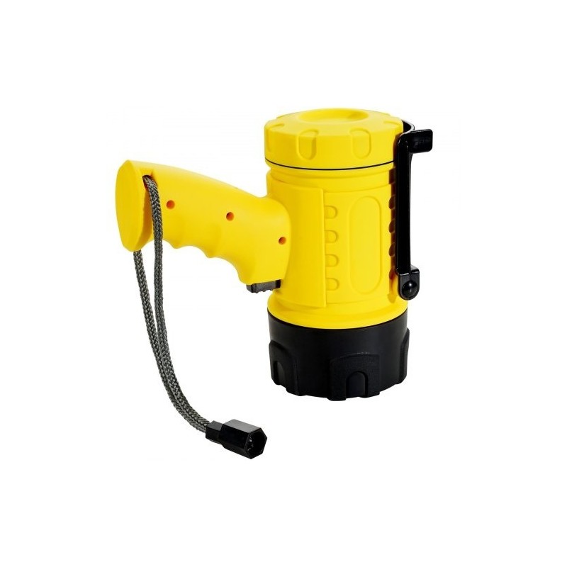 Ladattava käsivalaisin 1000000 lumenia IP67 10000 mAh 4 valaistustilaa irrotettavat värilinssit