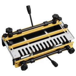 Päätyliitosjigi valettua alumiinia 30 5 cm työstöleveydellä 12 7 mm sabluunalla