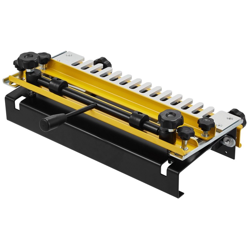 Päätyliitosjigi valettua alumiinia 30,5 cm työstöleveydellä 12,7 mm sabluunalla