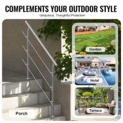 Portaankaide ruostumattomasta teräksestä 120 cm kolme poikkitankoa kaksipilarinen säädettävä kulma