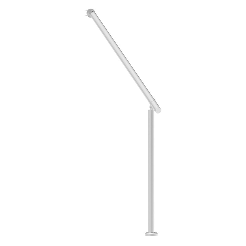 Käsijohde ulkoportaisiin ruostumatonta terästä 120 cm säädettävä kulma 0–60 astetta asennussarja mukana