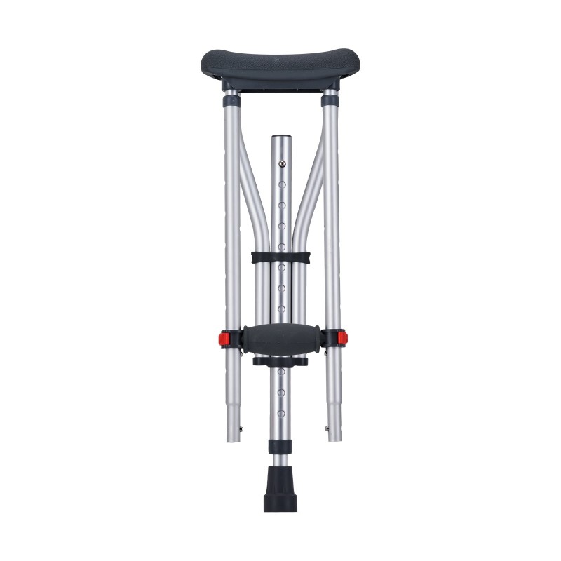 Kainalosauvat alumiiniset 13-portainen korkeussäätö pehmeä kainalotuki 120–200 cm pari