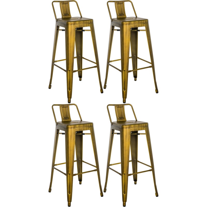 Klassinen Mason-baarijakkara metallista - tukeva ja tyylikäs retro-istuin