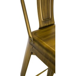 Klassinen Mason-baarijakkara metallista - tukeva ja tyylikäs retro-istuin