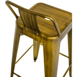 Klassinen Mason-baarijakkara metallista - tukeva ja tyylikäs retro-istuin