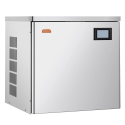 Jääpalakoneen pääyksikkö ruostumatonta terästä noin 204 kilogrammaa vuorokaudessa 22 tuumaa modulaarinen ammattikäyttöön