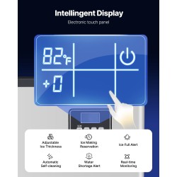 Kaupallinen jääkone ruostumatonta terästä 249,5 kg/24h 136 kg säiliö baareihin kahviloihin ravintoloihin