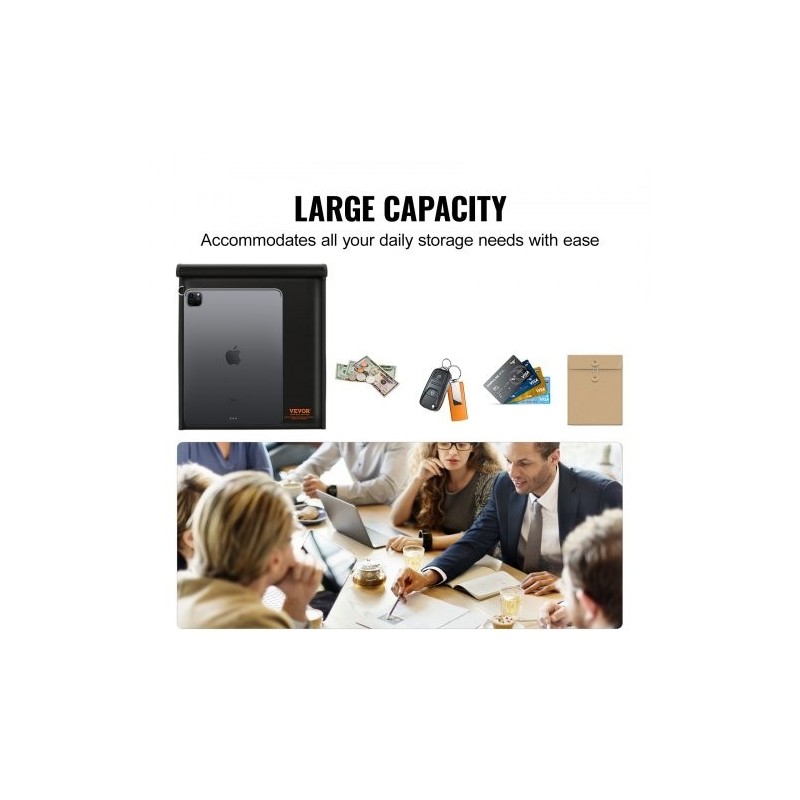 Faradayn suojapussi lasikuitu nikkeli-kupari 430 x 381 mm kannettavalle tietokoneelle