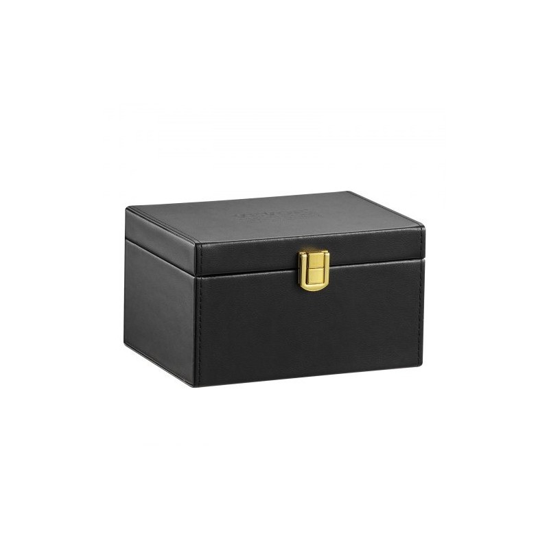 Faraday-laatikko PU-nahka musta 160×130×93 mm 5–8 avainta