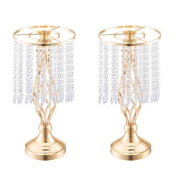 Kukkatelineet hiiliterästä 43 cm ranskalainen kulta 20 kpl häihin