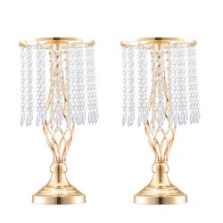 Kukkatelineet hiiliterästä 43 cm ranskalainen kulta 20 kpl häihin