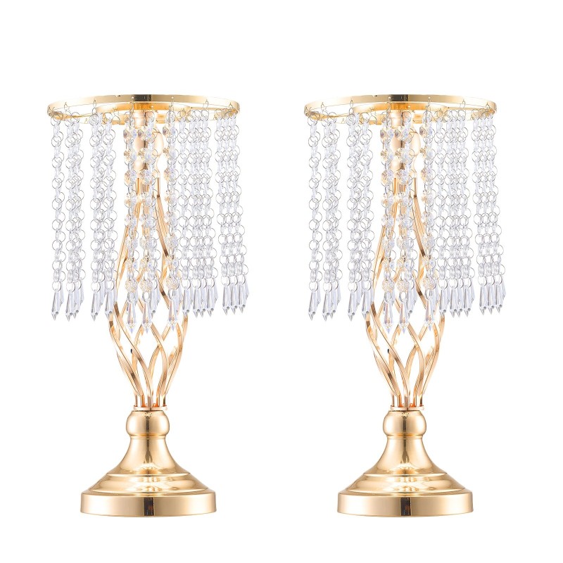 Kukkatelineet hiiliterästä 43 cm ranskalainen kulta 20 kpl häihin