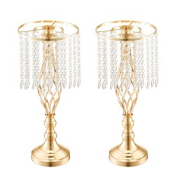 Hiiliteräksinen kukkateline 49 cm korkea ranskan kullanvärinen 12 kpl juhlapöytiin