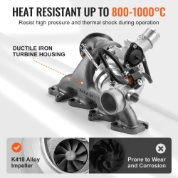 Turbokompressori pallografiittivalurauta 1.4L tiivistesarja ja solenoidiventtiili Cruze Sonic Trax Encore