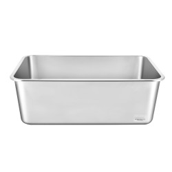 Kissanhiekkalaatikko ruostumatonta terästä syvä kolmen kappaleen setti suurikokoisille metallisella lapiolla suodattavalla