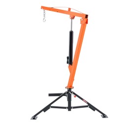 Hydraulinen lava auton nosturi vetokoukkuun kiinnitettävä seosteräksinen 450 kg 360 asteen kääntyvä