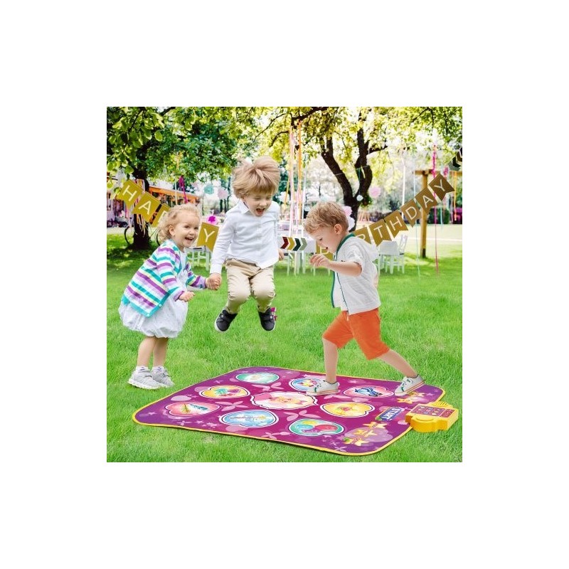 Tanssimatto vinyyli yhdeksän painiketta taitettava kolme pelitilaa