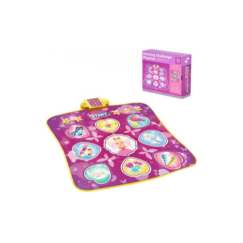 Tanssimatto vinyyli yhdeksän painiketta taitettava kolme pelitilaa