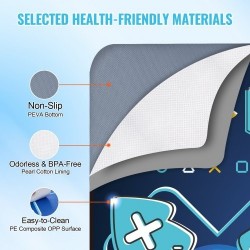 Tanssimatto PEVA pohja kahdeksan painiketta yksin ja kaksin säädettävä äänenvoimakkuus sisäänrakennettu musiikki